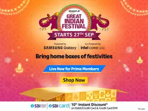 Image for Amazon Great Indian Festival 2024 LIVE for Prime Members - Up To 45% off on Bestselling Laptops