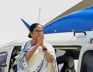 West Bengal CM Mamata Banerjee injured boarding helicopter in Durgapur