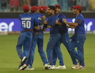 Mohammad Shahzad ton helps Afghanistan tie against India