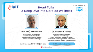 Register Now | Webinar series with experts on cardiac wellness