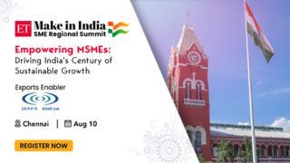 Register for the ‘ET Make In India SME Regional Summit’ Chennai Edition: Aug 10, 2024