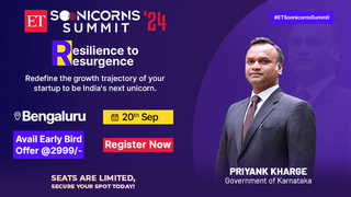 Engage with Priyank Kharge & industry influencers like Aman Gupta, Hari Menon, Mayank Kumar among 40 other esteemed experts in ET Soonicorn Summit. Register Now.