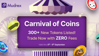 Mudrex Launches Carnival of Coins: 300+ New Cryptocurrencies and ZERO Fees