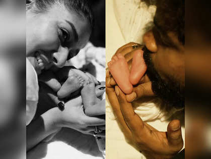Power couple Nayanthara and Vignesh blessed with twins. Check names and first picture