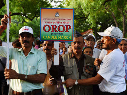 Ex-servicemen blame Finance Minister Arun Jaitey for OROP deadlock