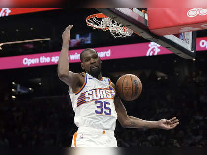 Kevin Durant continues climb up NBA career scoring list, passes Shaq for  eighth place - The Economic Times