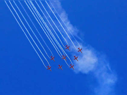 Aero India set to take off, dazzling aerial displays on the cards