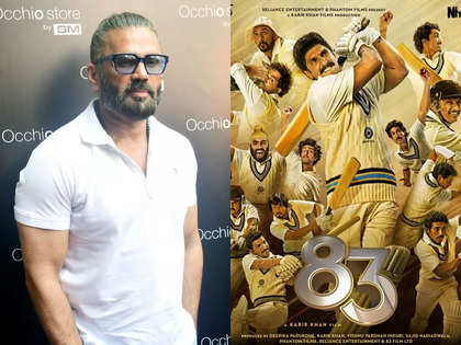 A 'shaken' Suniel Shetty bowled over by Ranveer Singh's performance in '83', calls his Kapil Dev act 'incredible'