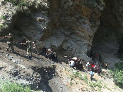 16 Amarnath pilgrims killed, 31 injured as bus falls into rivulet