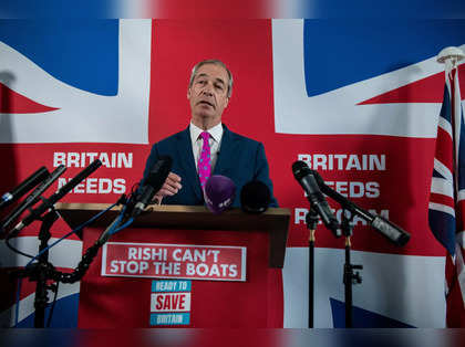 'Join the revolt': UK's Farage to lay out election policies