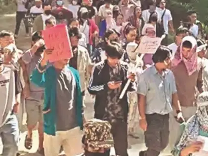 A solidarity rally took place in Itanagar, where participants demanded the release of those arrested related to protests