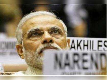 Gujarat chief minister Narendra Modi pushes rival PM aspirants to margins