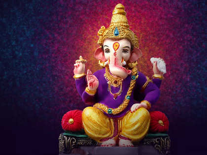 Ganpati Bappa Digitally Printed Wallpaper, भगवान पेंटिंग, गॉड पेंटिंग,  भगवान की चित्रकारी - Staid Marketing Private Limited, New Delhi | ID:  26357077897