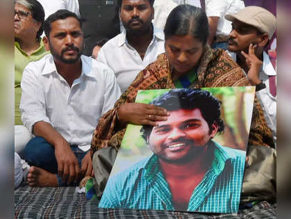'We believe Congress govt will reinvestigate': Rohith Vemula's family, petitions Telangana CM Revanth Reddy