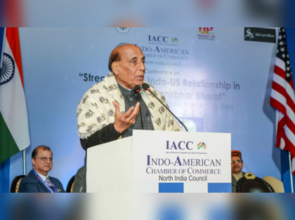 India-US cooperation would act as force multiplier for rules-based world order: Rajnath Singh