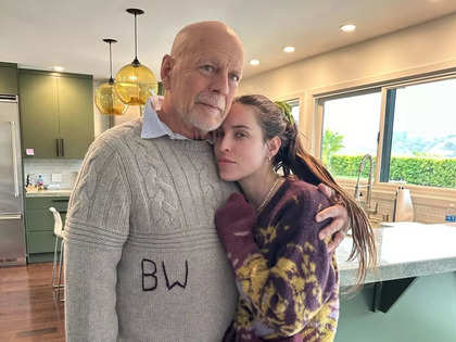 Bruce Willis deeply embracing daughter at time of dealing with dementia