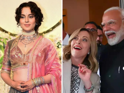 Kangana Ranaut reacts to PM Modi and Italian PM Meloni's viral video from G7 Summit: Watch