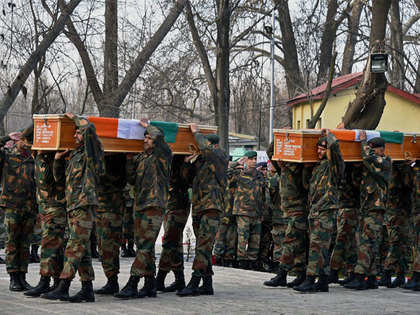 Pampore encounter: A 14-year-old daughter lights dad's pyre, two others too young to understand loss