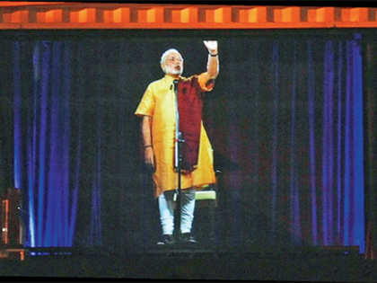 Gujarat Assembly polls: Narendra Modi’s hologram 3D avatar a major attraction