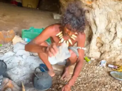 This might be the last Caveman on earth: Travel vlogger's viral video shows a man in Yemen living away from modernity