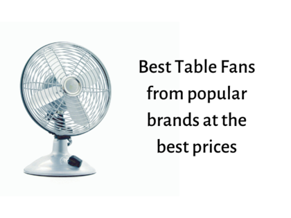 High-Speed Table Fan: Best High-Speed Table Fans to Speed-Up Cooling in  2024 - The Economic Times