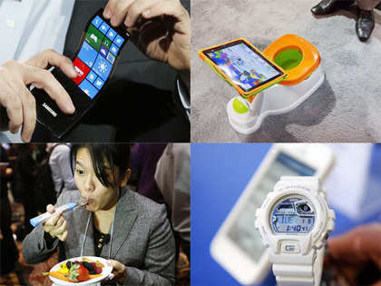 Samsung's 'bendable' screen phone & other wacky gadgets