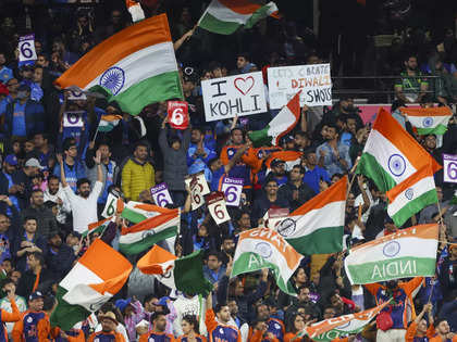 Gavaskar jumps in joy after India defeat Pakistan by four-wicket