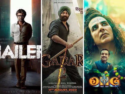 'Jailer', 'Gadar 2' & 'OMG 2' shatter box office record of highest-ever weekend gross collection in 100 years, collect Rs 390 crore combined