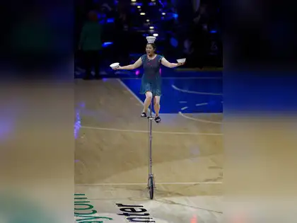 Fever vs Lynx: Unicycle performer Red Panda injured mid-act at WNBA game - WATCH