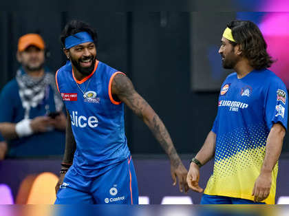 Hardik Pandya makes a massive comment about MS Dhoni after MI's loss. It is not about MSD's three sixes