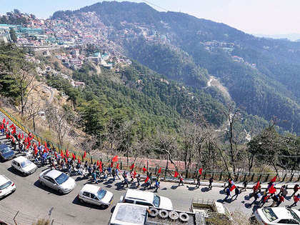 From May, pay green tax for driving into Shimla