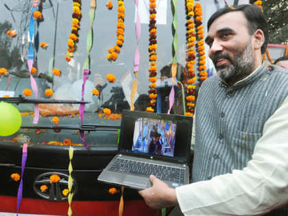 Delhi government launches Wi-Fi in six buses
