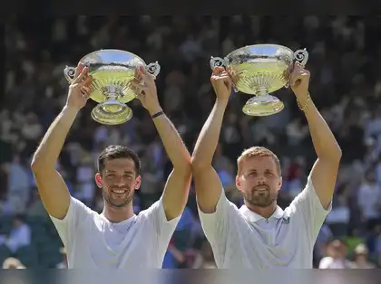 Cash and Glasspool become first all-British pair since 1936 to win Wimbledon men's doubles title