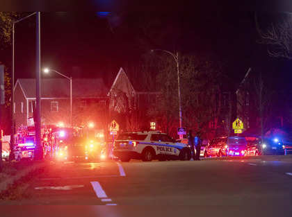 A mssive house explosion shakes Washington D.C. suburb during police operation