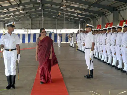 Nirmala Sitharaman: Defence Minister Nirmala Sitharaman visits Goa 