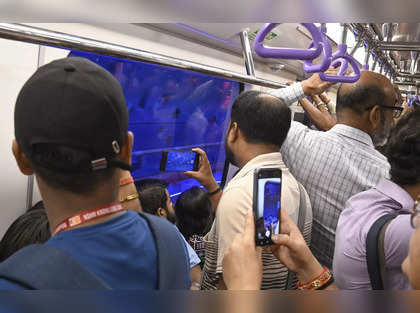 India's first underwater metro train services begin in Kolkata, commuters ecstatic