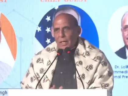 "Anyone who dares to threaten us will face consequences...this is a powerful India": Rajnath Singh