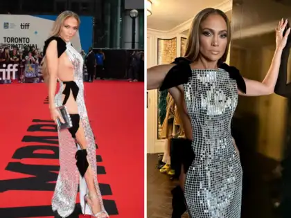 Jennifer Lopez bold 'Revenge Dress 2.0' at TIFF. See pics - The Economic  Times