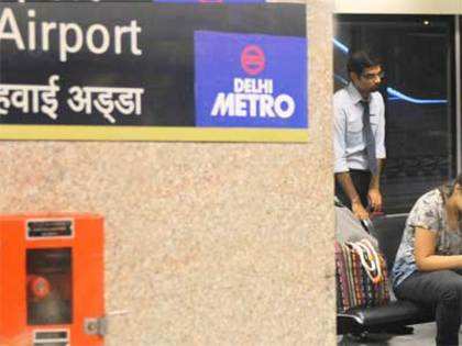 Soon, check-in at Metro station on way to airport