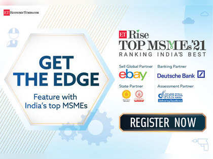 India’s best small businesses: Apply now for ETRISE Top MSMEs Ranking awards