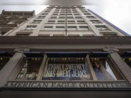 AEO stock jumps after Trump backs Sweeney: Trump hype worked? American  Eagle stock soars 23% after he praises Sydney Sweeney ad—just viral buzz or  a real retail comeback? - The Economic Times