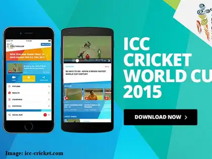 ICC launches official ICC Cricket World Cup 2015 App