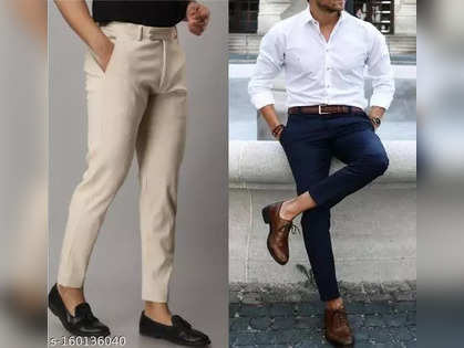 What colored shirts can be combined with navy blue pants? - Quora