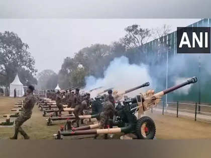 Republic Day 21 Gun Salute: Are the cannon shells real? Where do the cartridges fall?