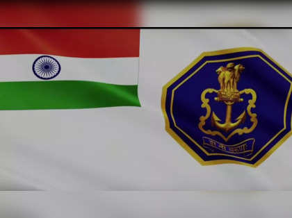 indian navy: Naval Ensign has evolved over centuries; red stripes dropped  in new design - The Economic Times