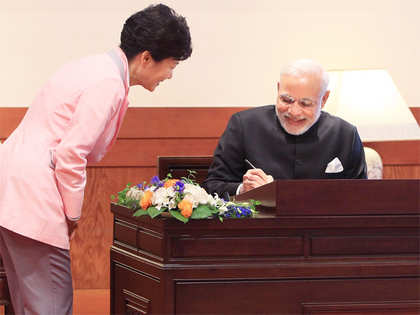 PM Modi's 3-nation tour: India, South Korea sign revised DTAA