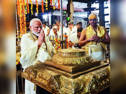 PM Modi's temple visits from North to South