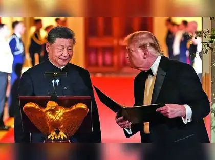 Image for There wasn’t much to Xi: A red carpet, a fragile truce and the search for US-China stability