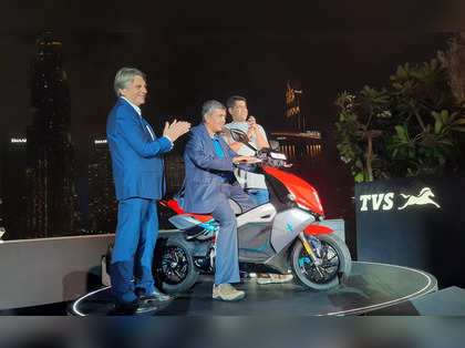TVS Motor Company launches another electric two-wheeler, TVS X in Dubai