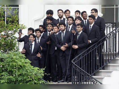 Cappella group Penn Masala dances to Bollywood chartbusters at White House ahead of PM Modi's arrival